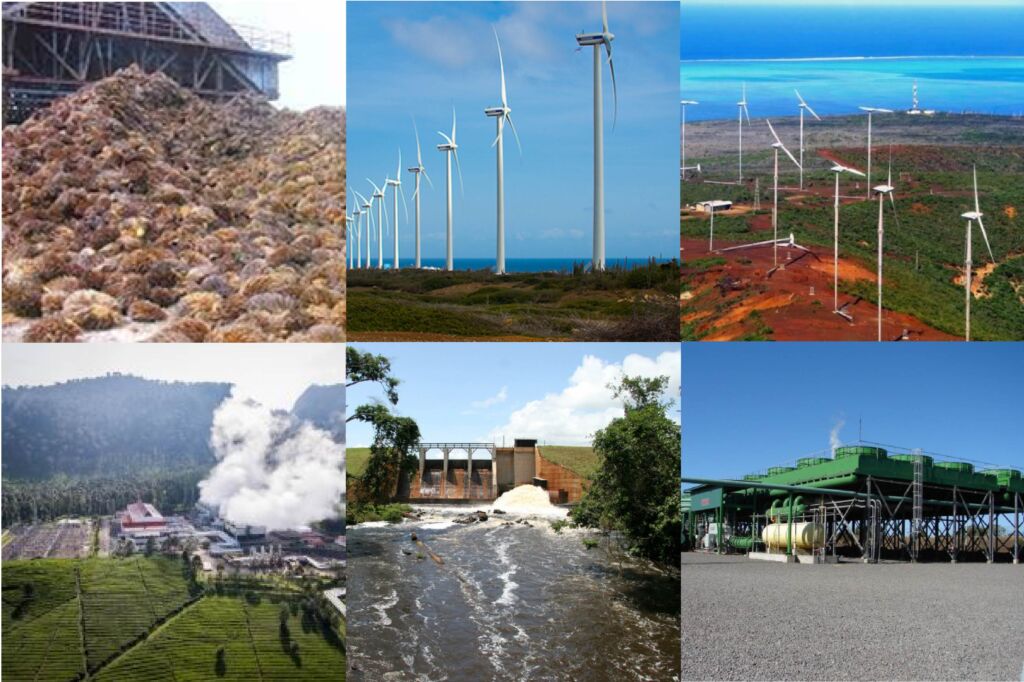 historic carbon offset projects - scenes from various locations